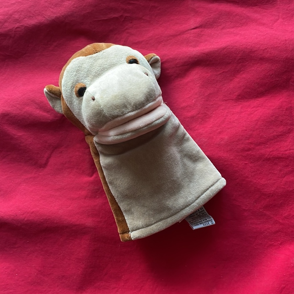 [Manhattan Toy Company] Stuffed Monkey Puppet